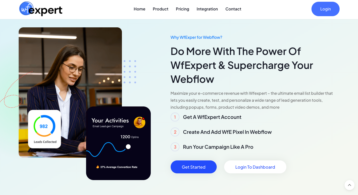 WfExpert - Webflow Lead-generation Tool gallery image