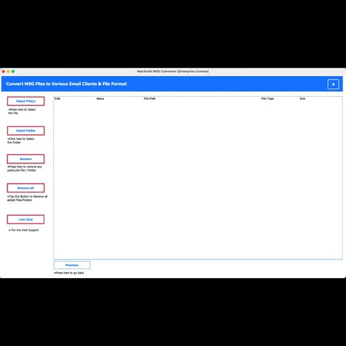 MacSonik MSG to EML Converter gallery image