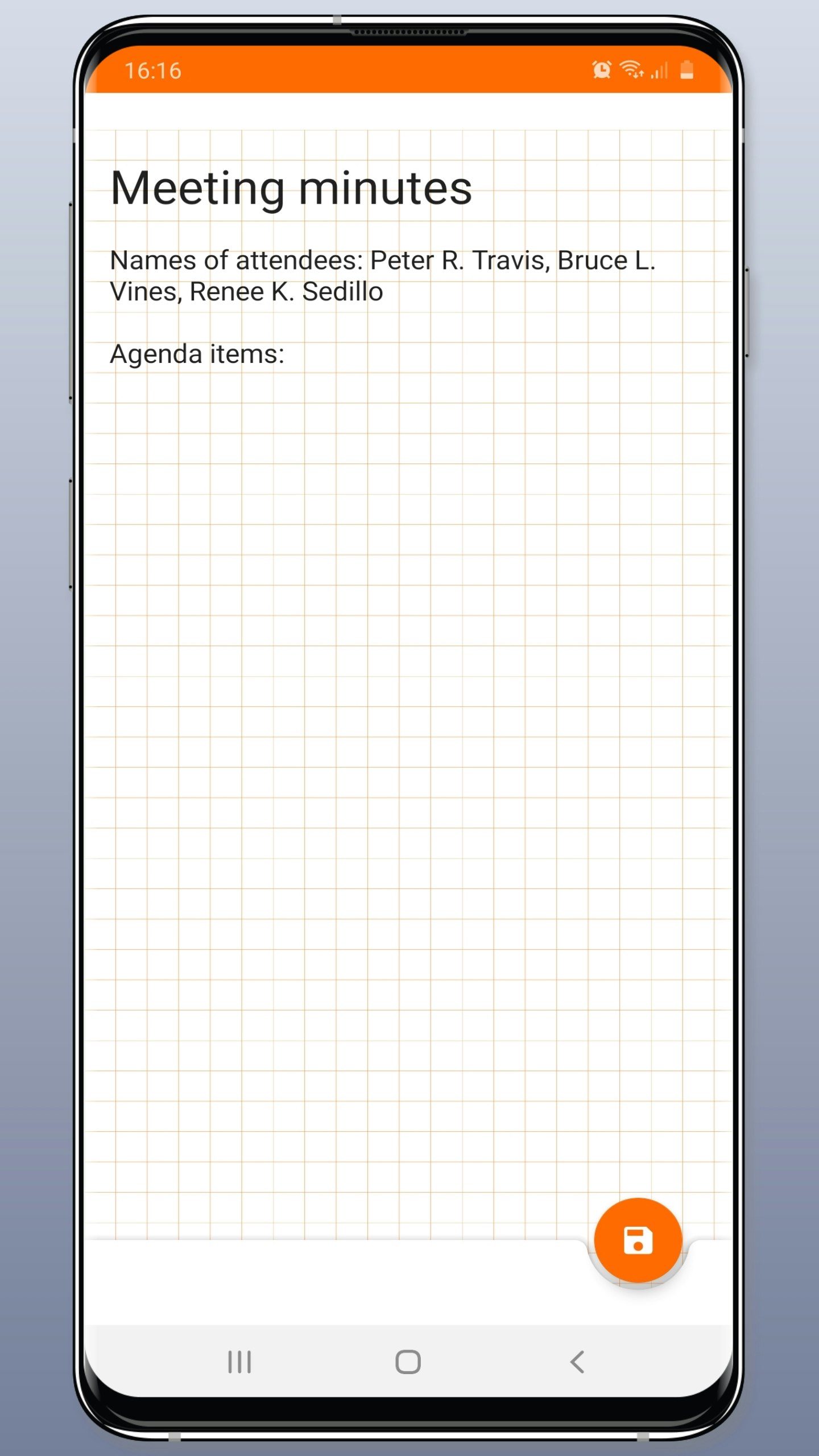 Next note - notepad gallery image