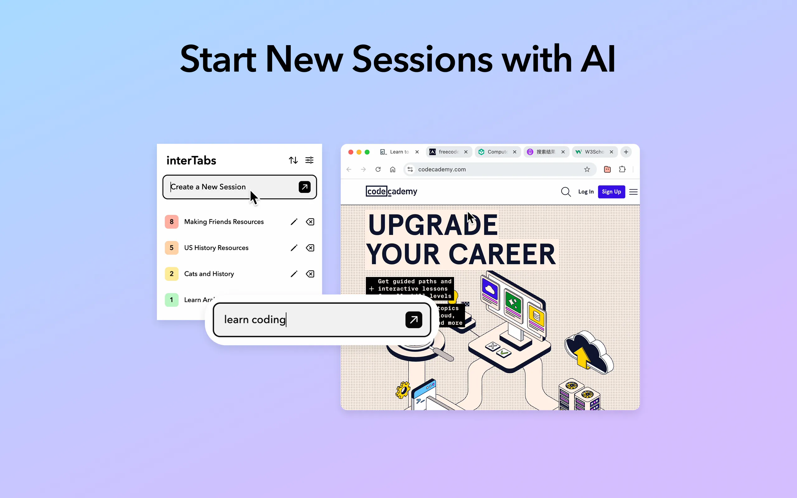 interTabs: The AI Tab Manager | Product Hunt