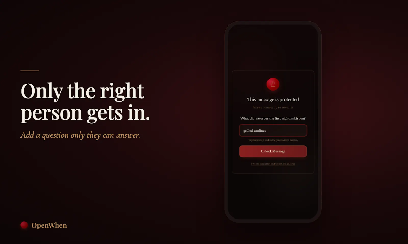 OpenWhen screenshot 4