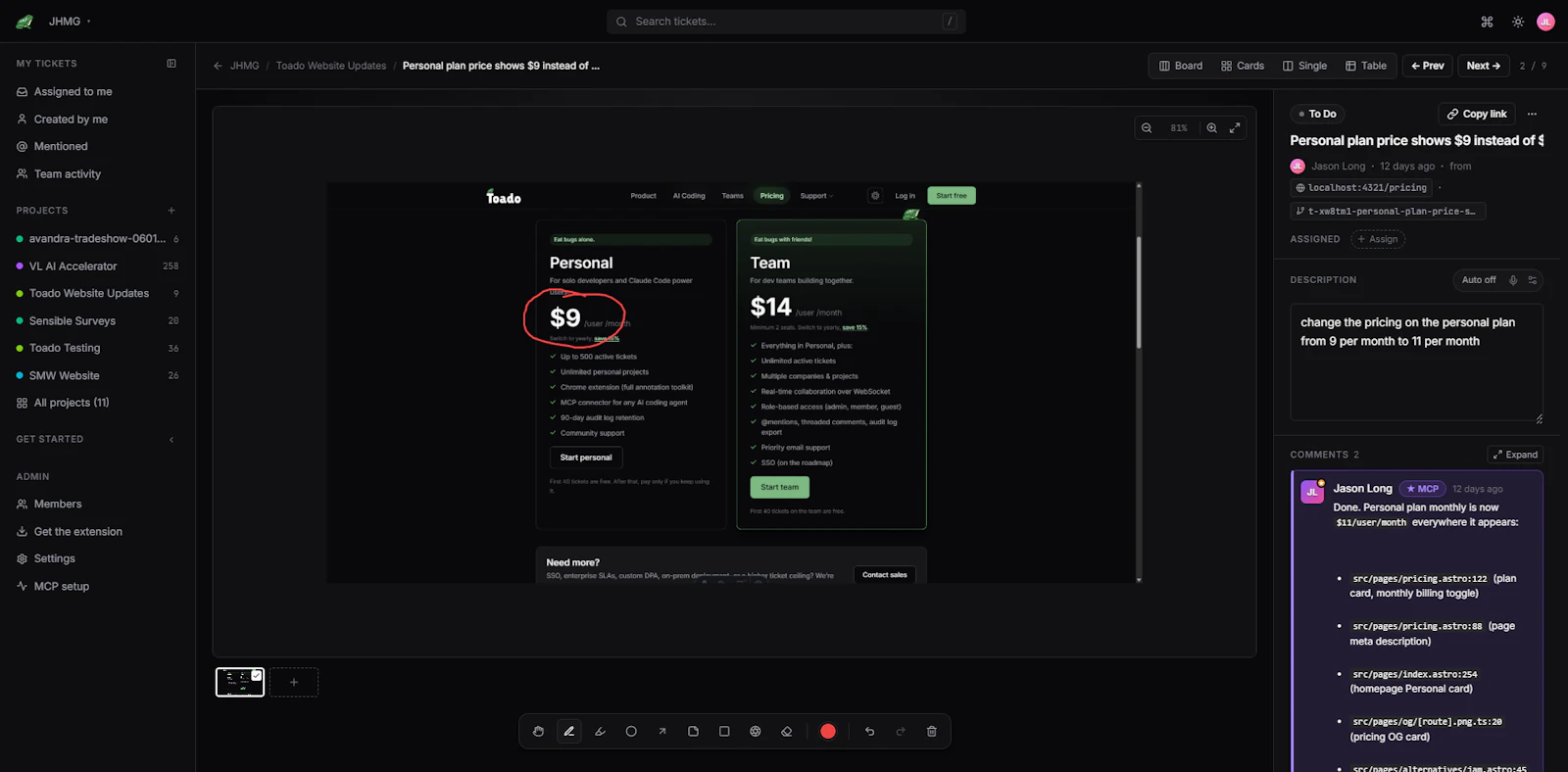Toado screenshot 4