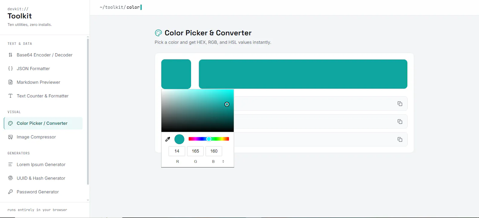The Toolbox screenshot 4