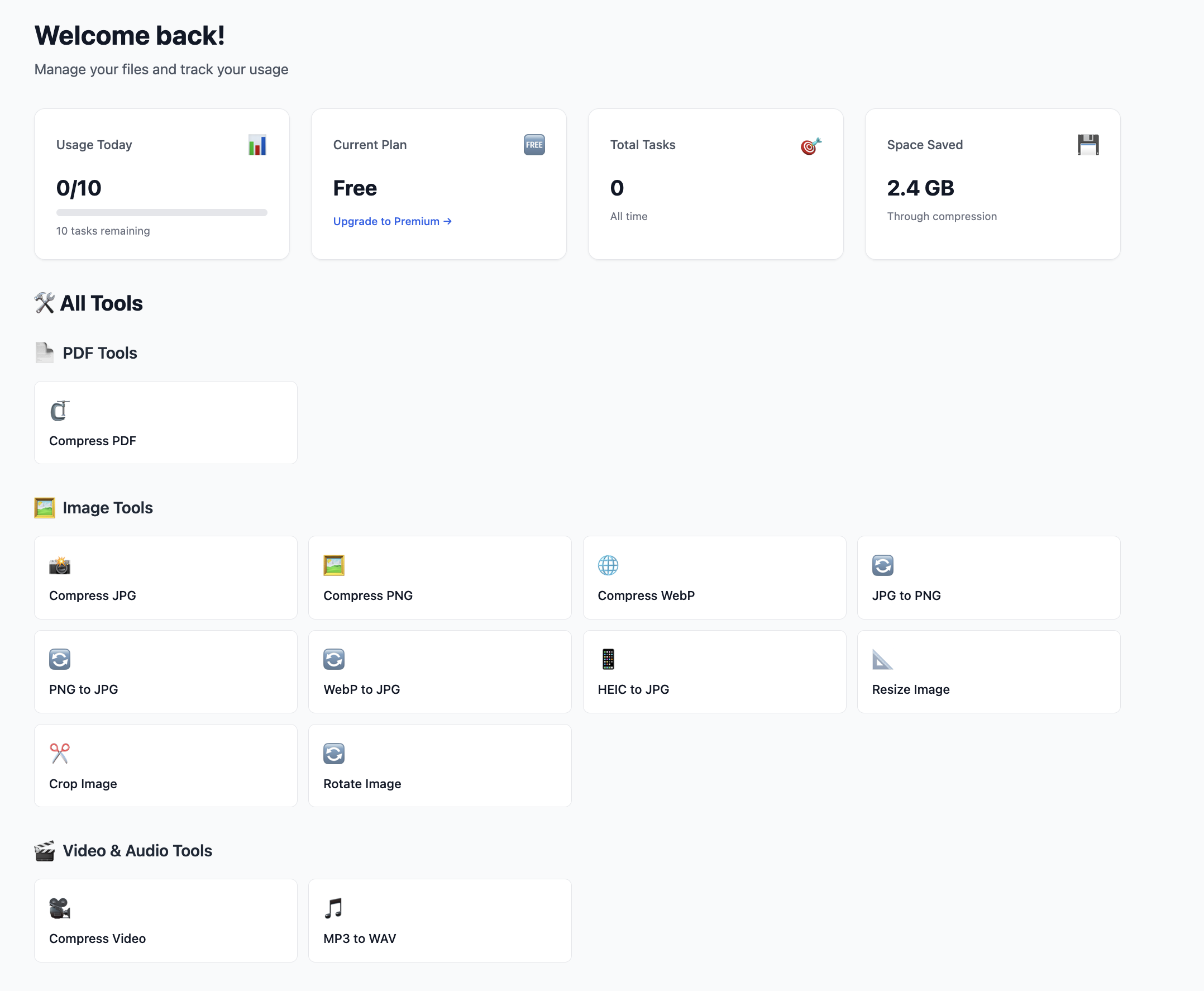CompressConverter - Screenshot 4 showing product features and functionality