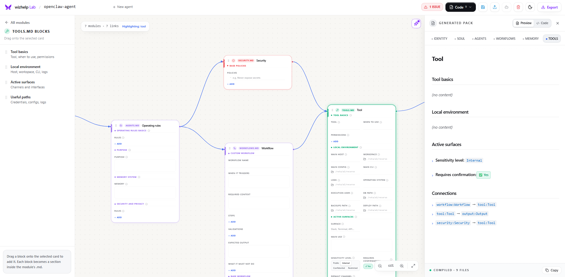 wizhelp Lab — Agent Designer gallery image