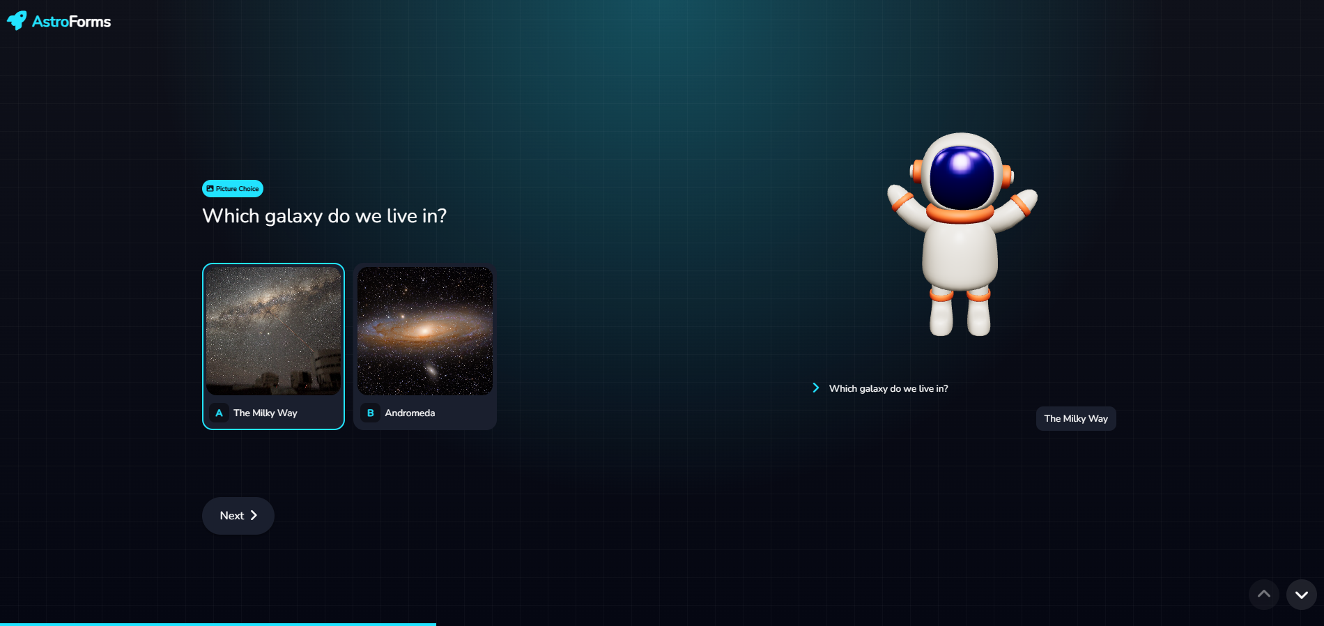 AstroForms - Screenshot 3 showing product features and functionality