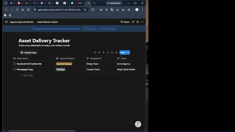 The Agency Approval Workflow Kit screenshot 2