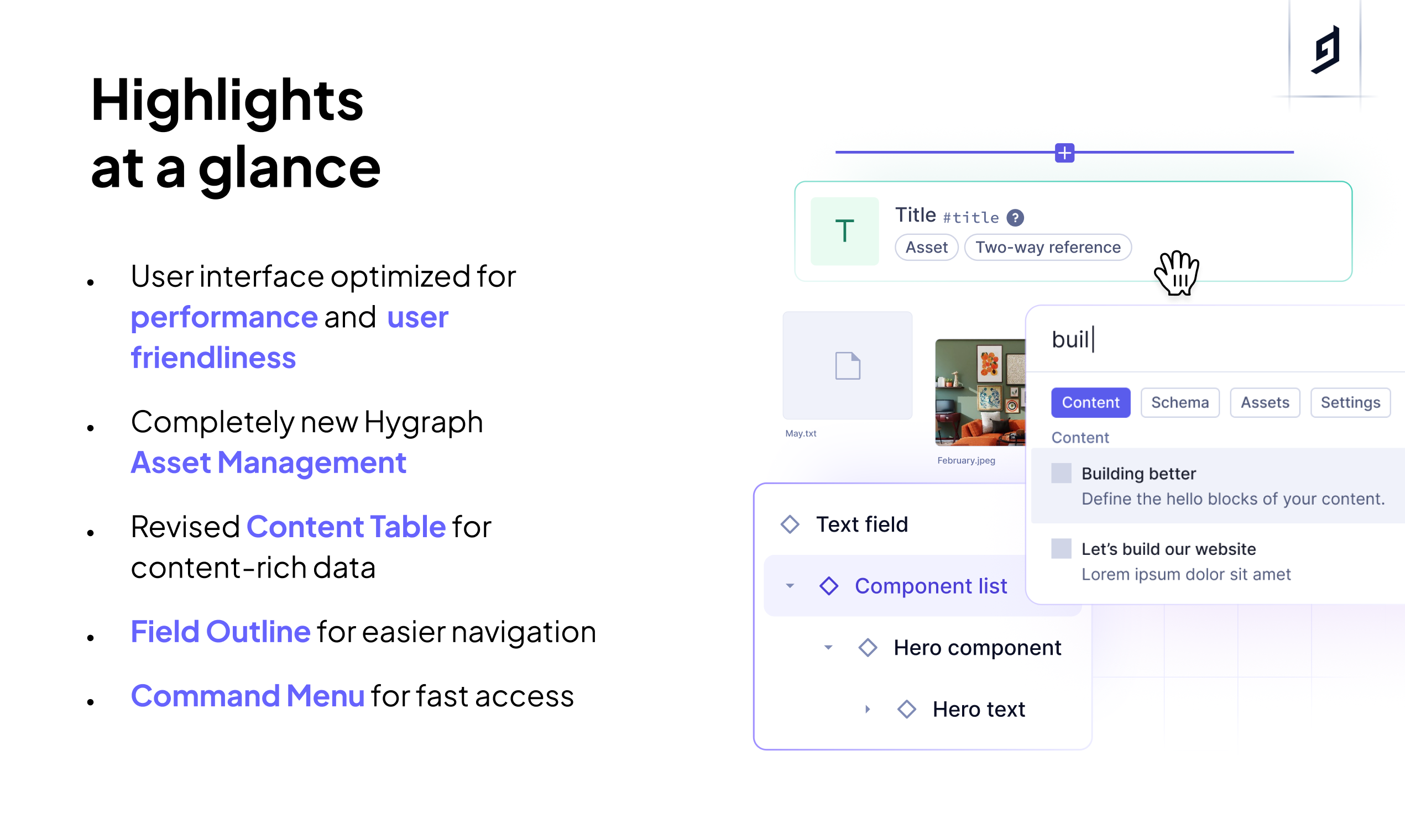 Hygraph Studio [Beta] gallery image