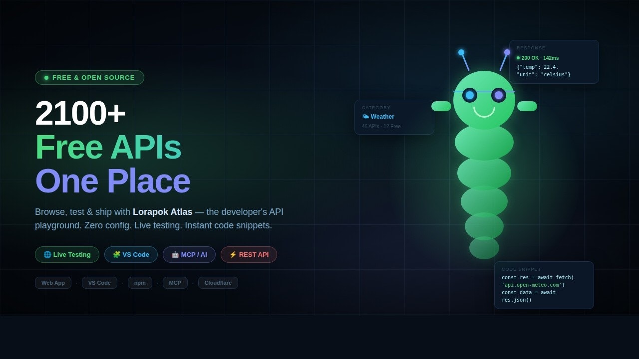 Lorapok Atlas API Directory gallery image