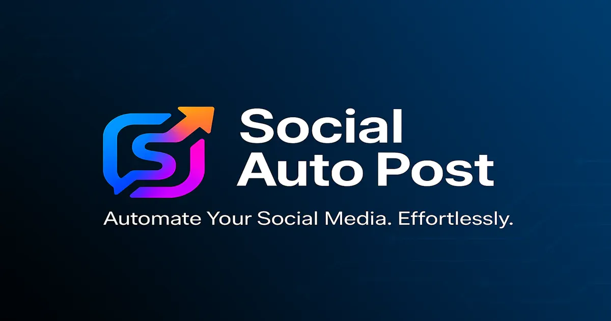Social Auto Post 제품 배너