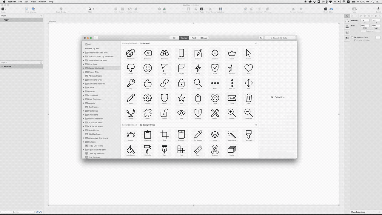 Sketchapp plugin IconFlower