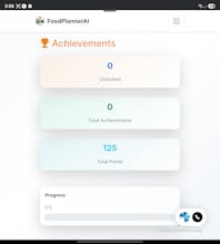 FoodPlannerAI gallery image