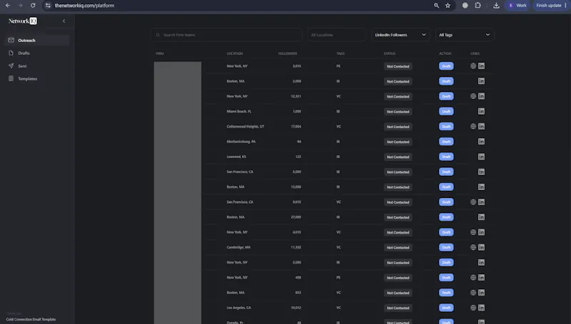 NetworkIQ screenshot 2
