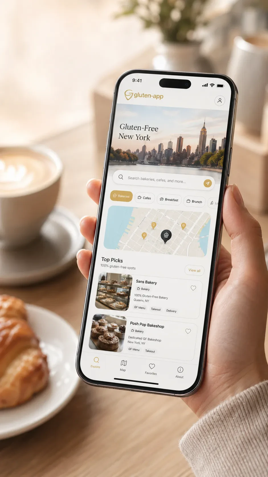 Gluten App screenshot 2