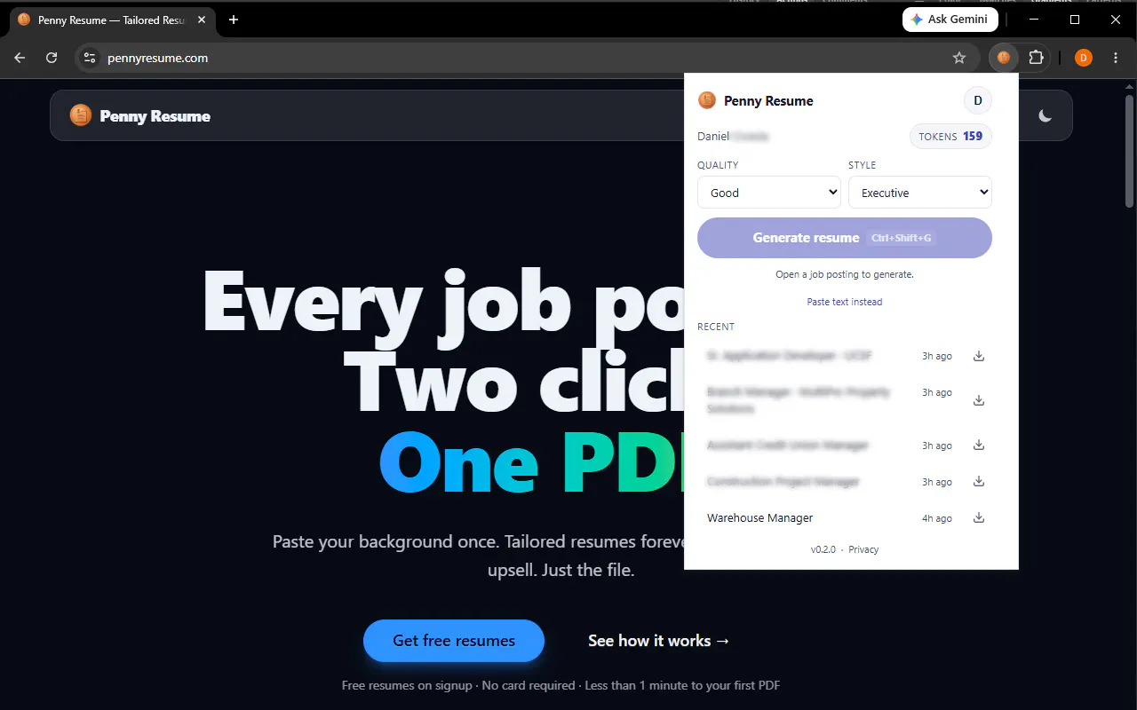 Penny Resume gallery image