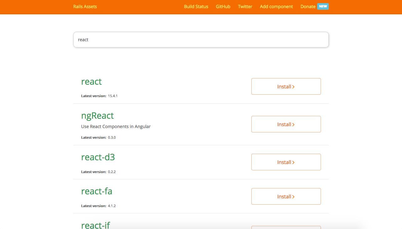 Rails Assets gallery image