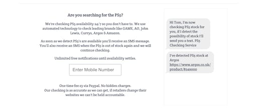 Playstation 5 - Stock Checker gallery image