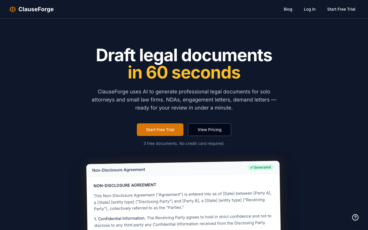 ClauseForge gallery image