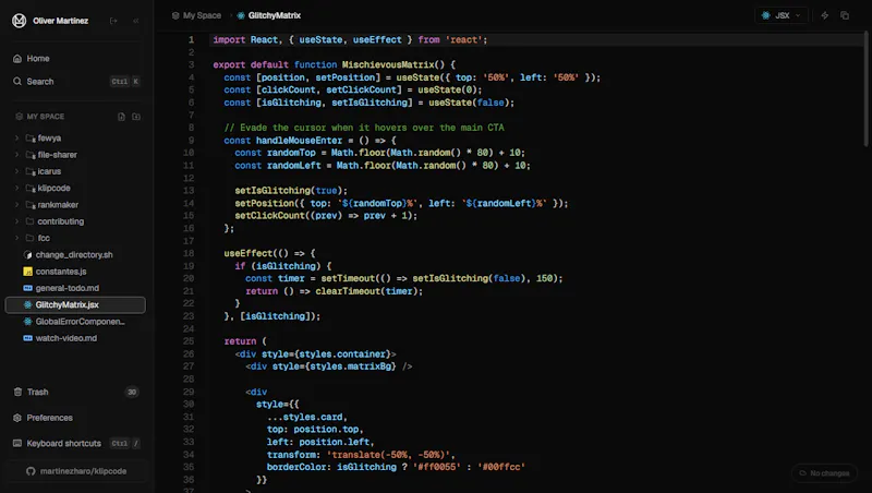 KlipCode screenshot 3