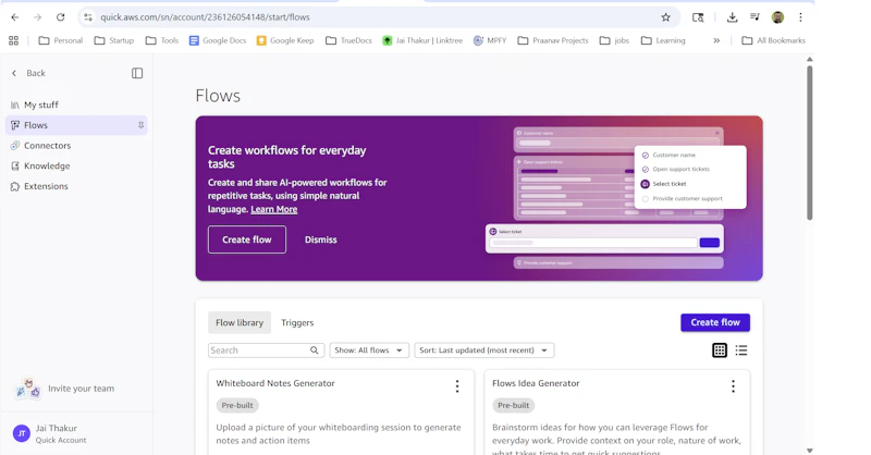Amazon Quick Agent screenshot 5