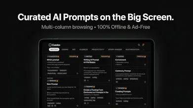 Cuedex: AI Prompt Library gallery image