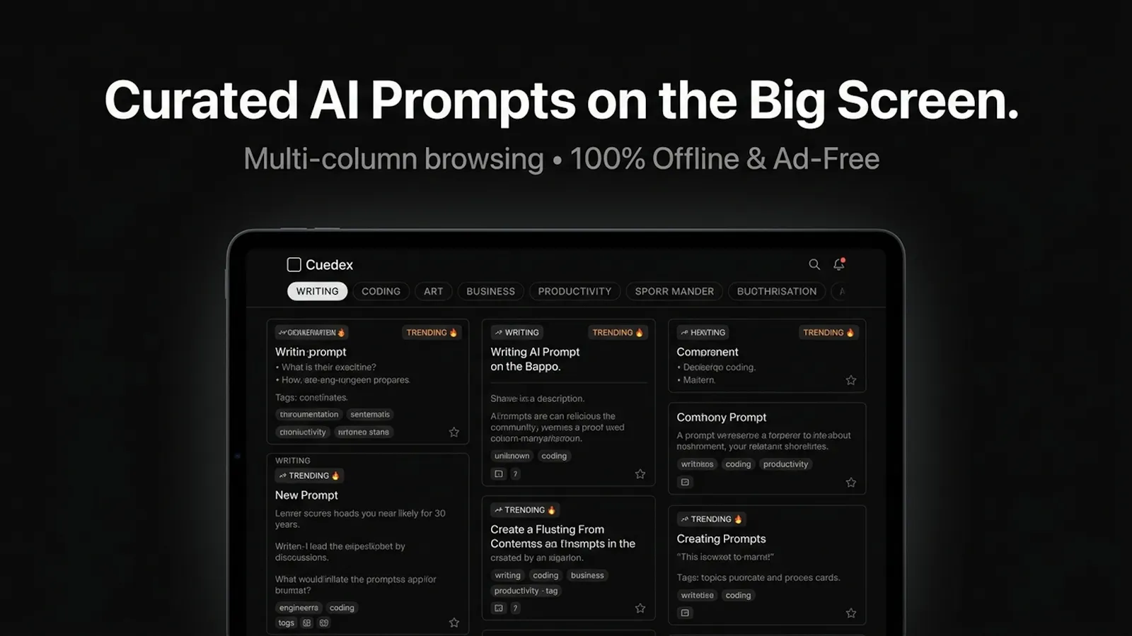 Cuedex: AI Prompt Library screenshot 10