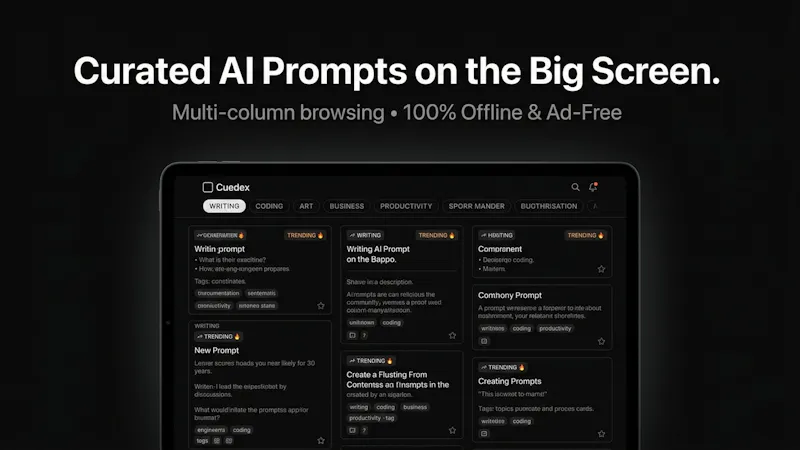 Cuedex: AI Prompt Library screenshot 10