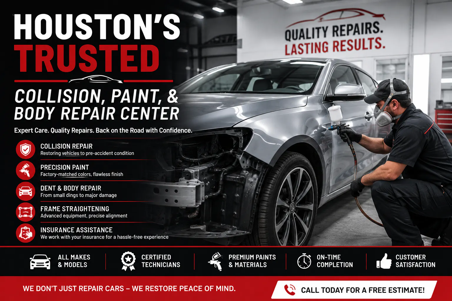 Houston's Trusted Collision, Body Center gallery image