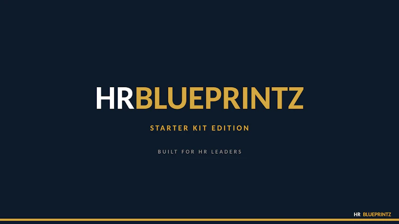 HRBlueprintz, GCC HR Starter Kit screenshot 1