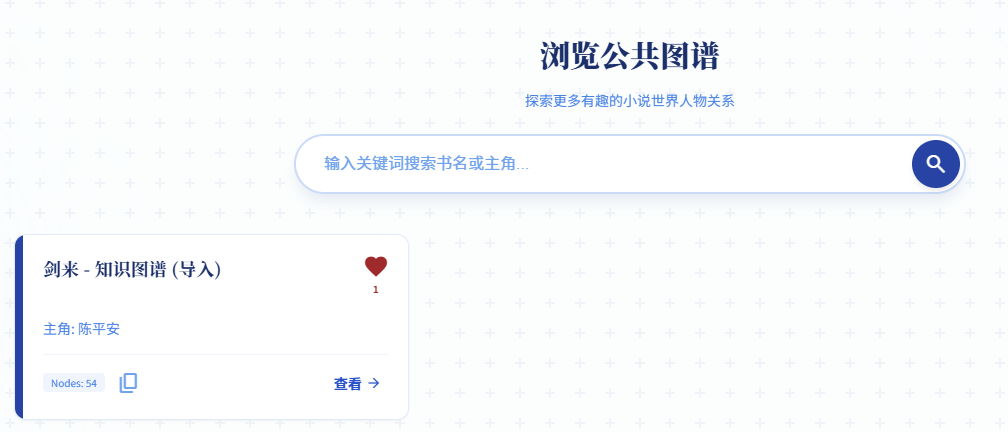 Novel2Graph - Screenshot 3 showing product features and functionality