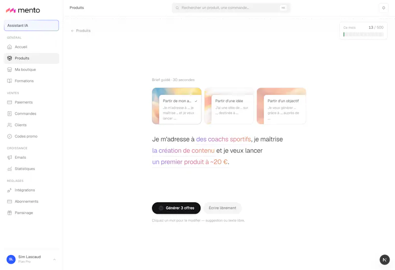 Mento screenshot 3