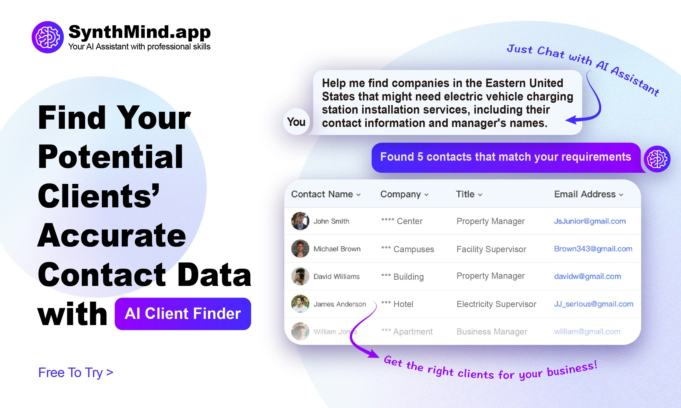 startuptile AI Client Finder-Find your potential clients’ accurate contact data with AI