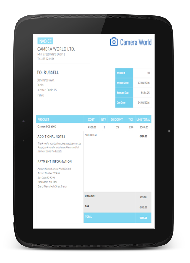 ProperInvoice gallery image