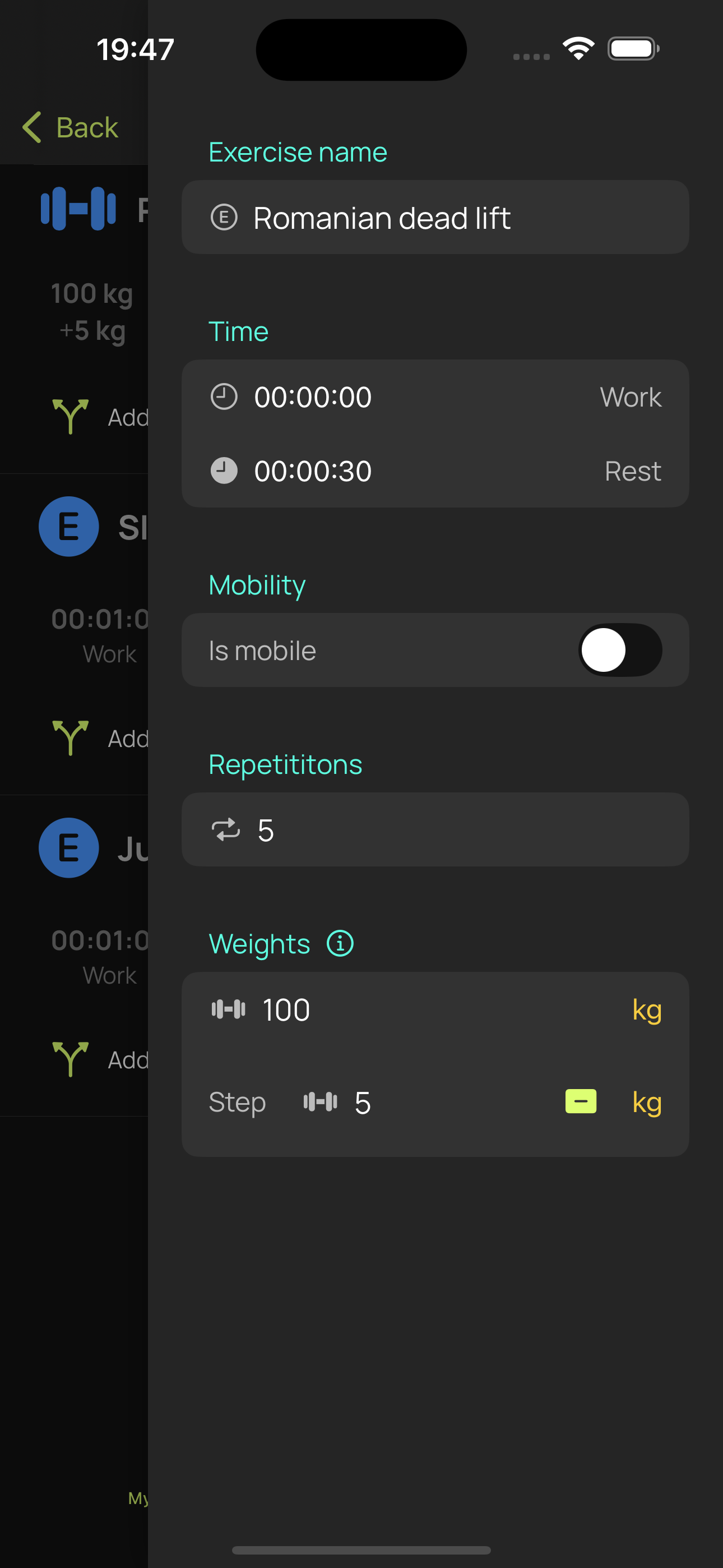 Fitty - Sport & Training - Erstellen, Spielen und teilen Sie Training mit anderen Medien 8
