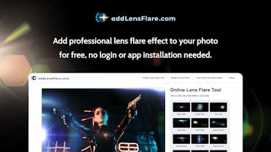 AddLensFlare.com gallery image