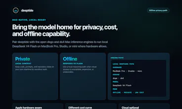 Deeptide -A Native DeepSeek Coding Agent gallery image