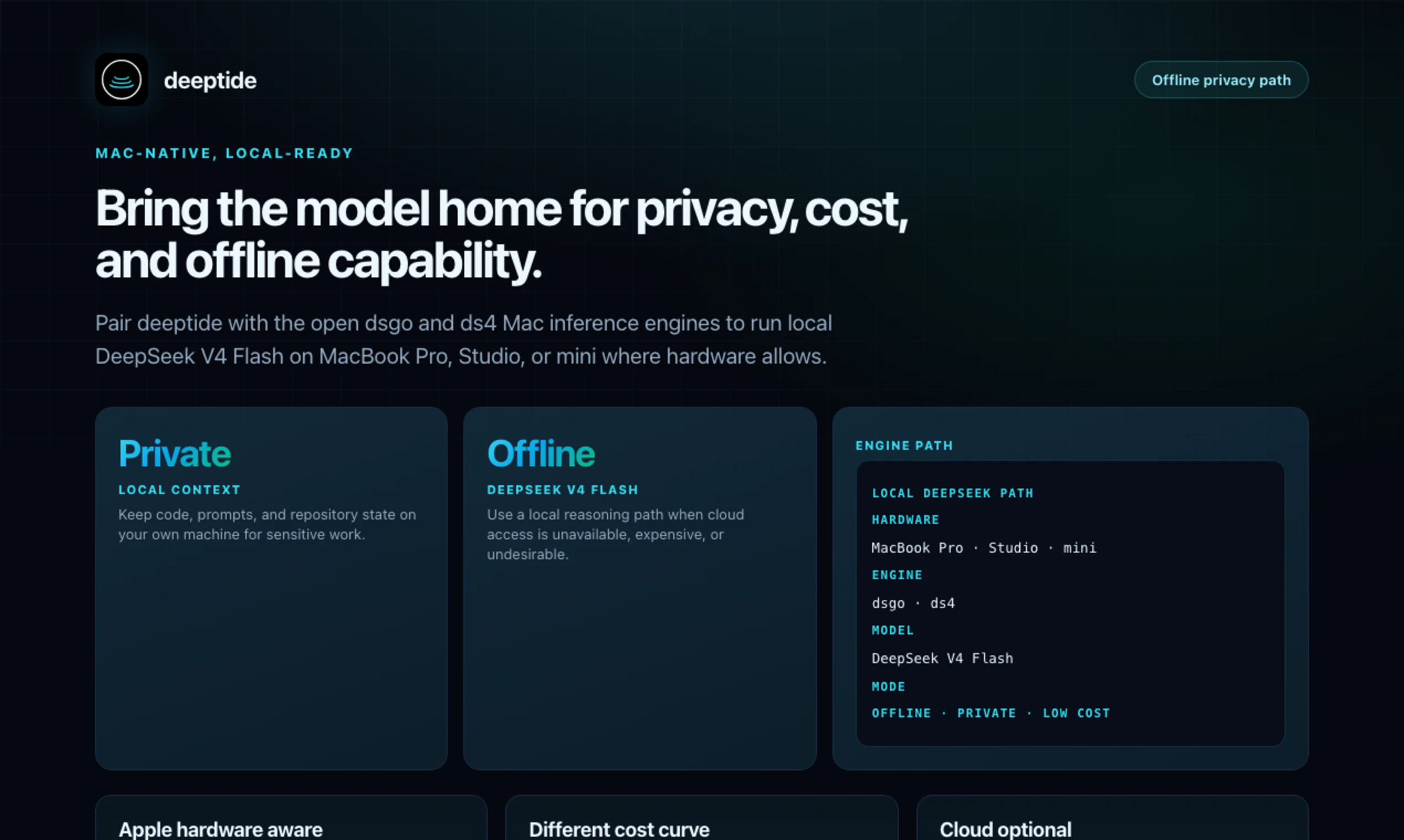 Deeptide -A Native DeepSeek Coding Agent screenshot 5