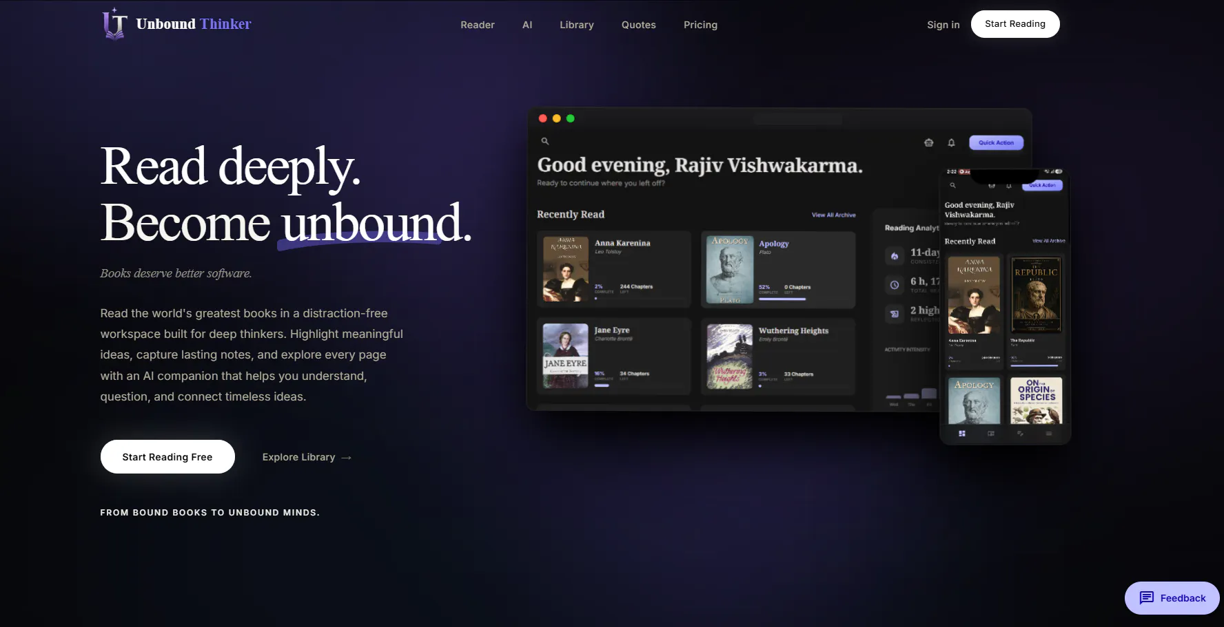 Unbound Thinker gallery image