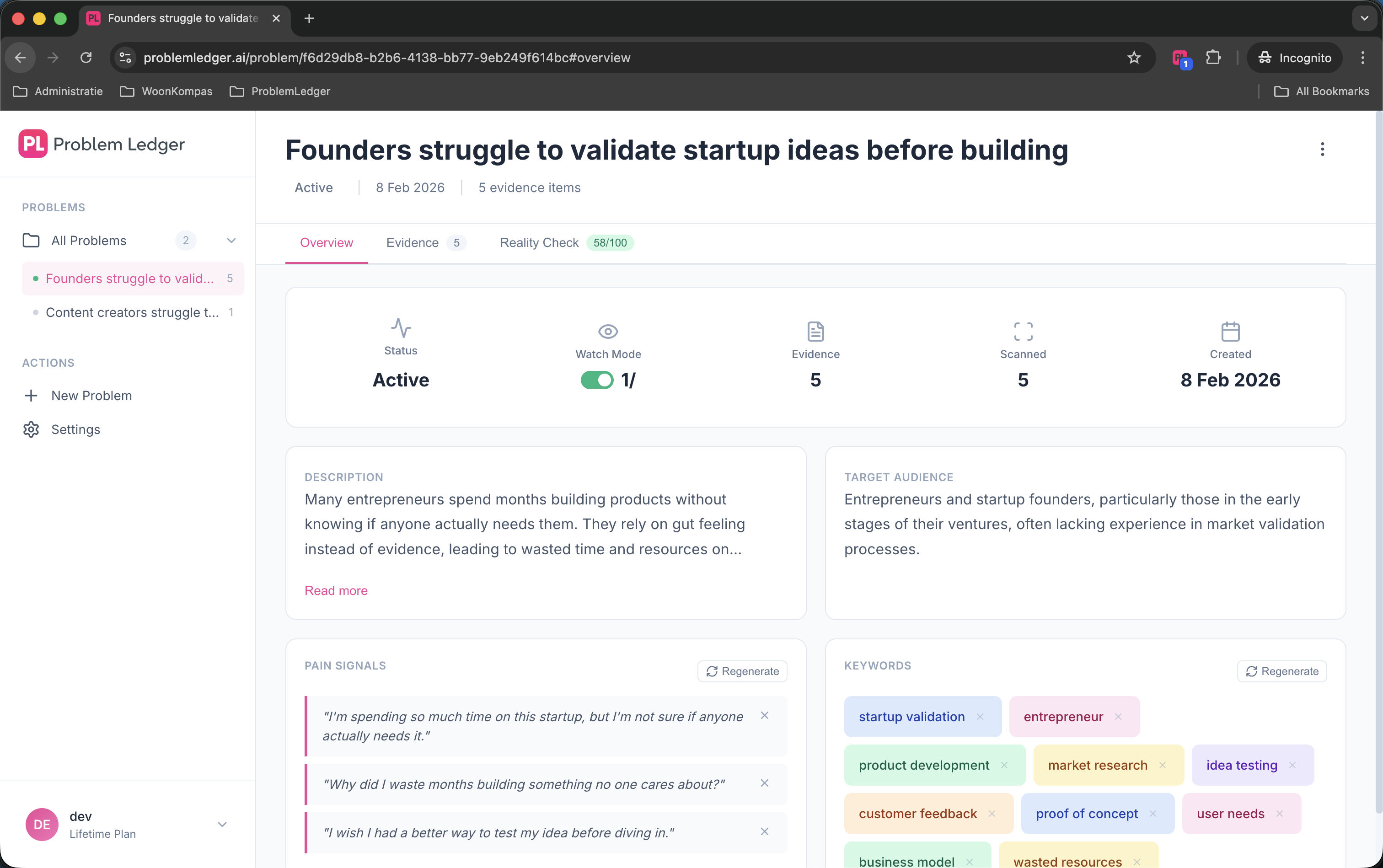 Problem Ledger gallery image