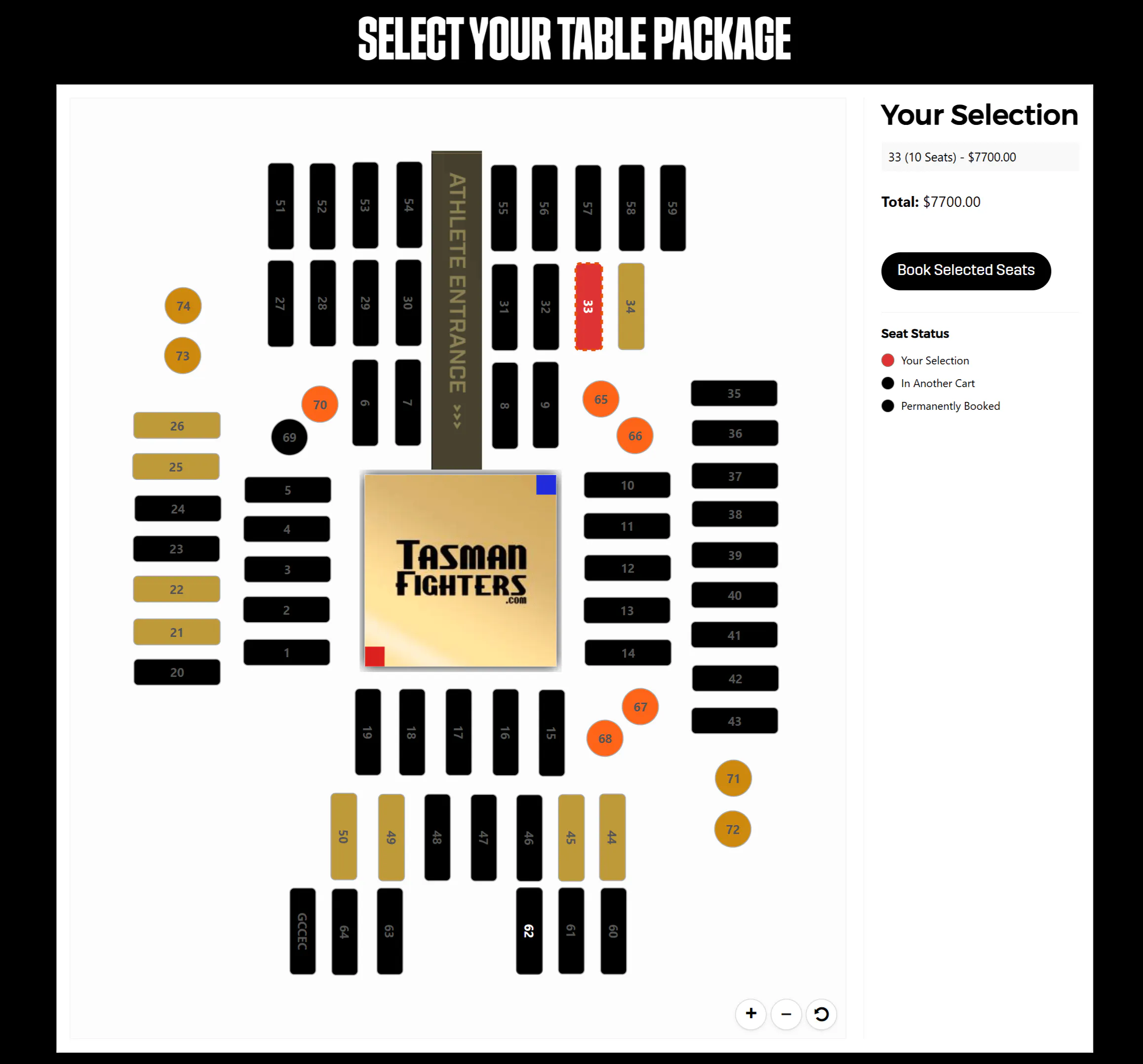 Live Event Seating gallery image