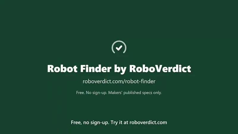 Robot Finder by RoboVerdict screenshot 1 (video preview)