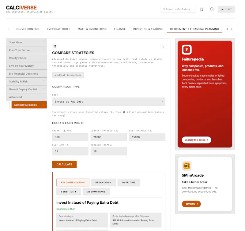 Calciverse: 700+ Calculators in One App screenshot 7