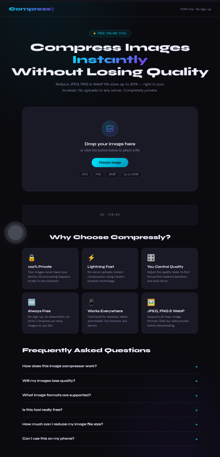 Image Compressor Online gallery image