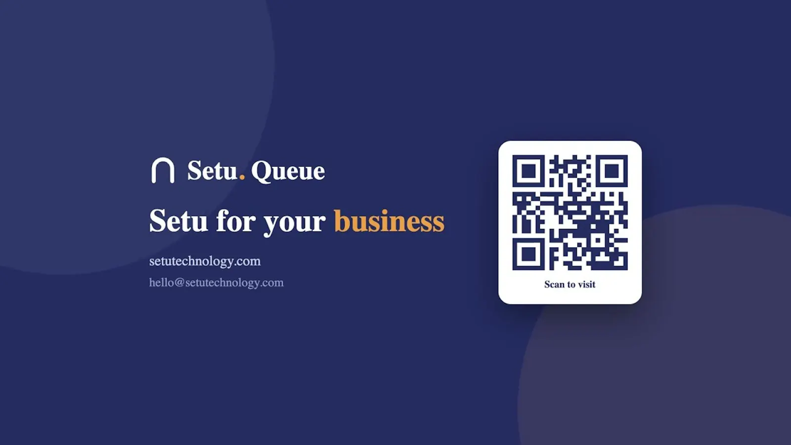 Setu Queue — The QSR Operating System screenshot 1 (video preview)