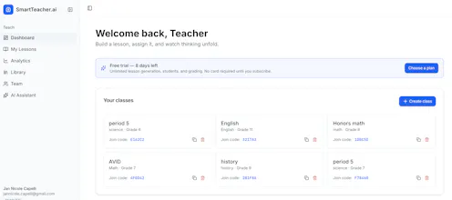 SmartTeacher.ai — Teacher gallery image