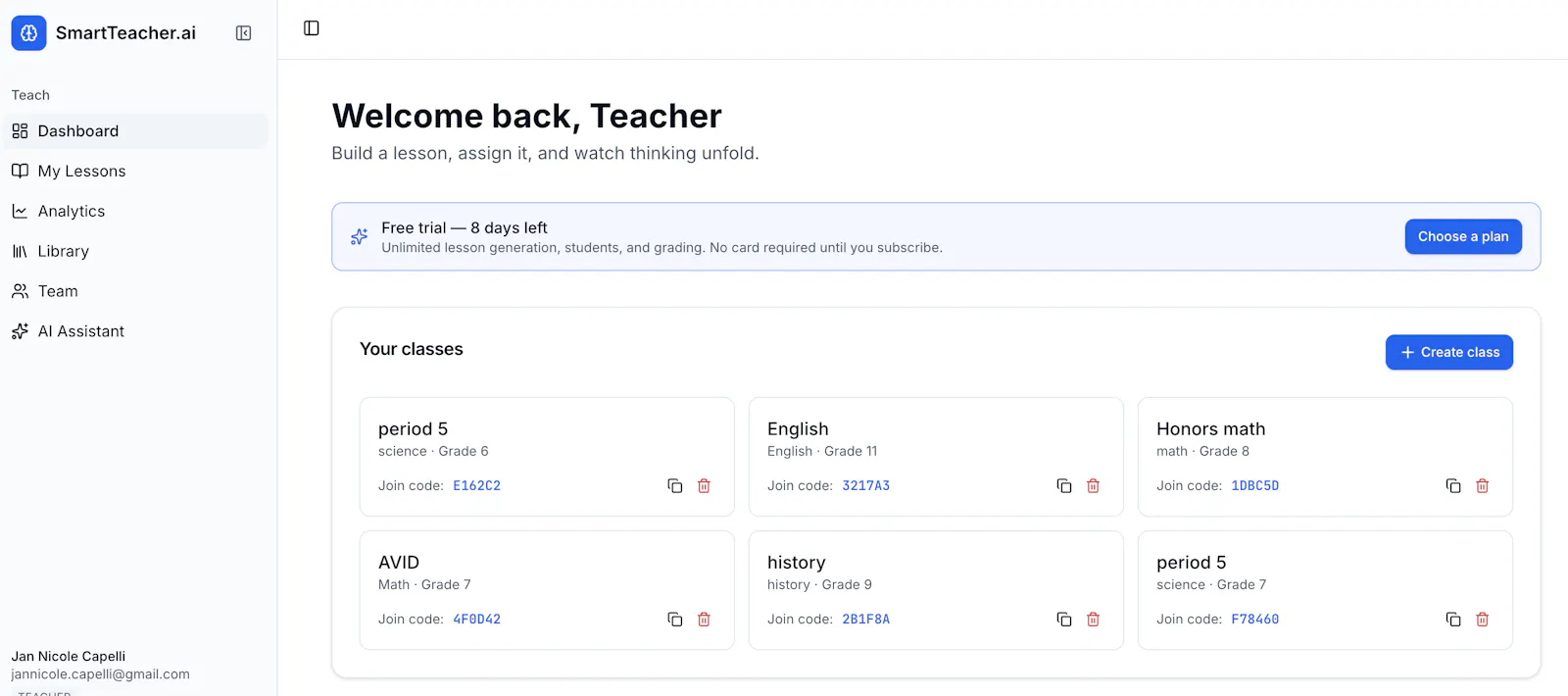SmartTeacher.ai — Teacher screenshot 6