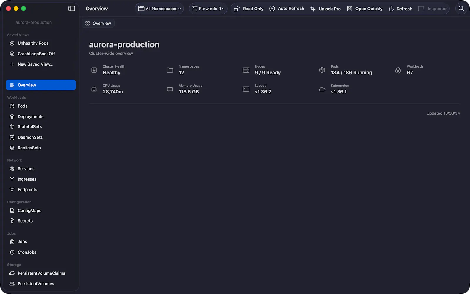 ClusterDeck for Kubernetes screenshot 2
