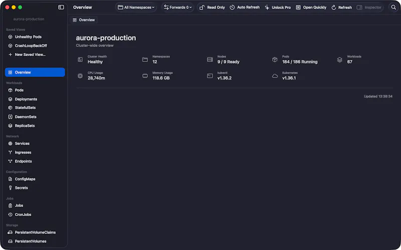 ClusterDeck for Kubernetes screenshot 2