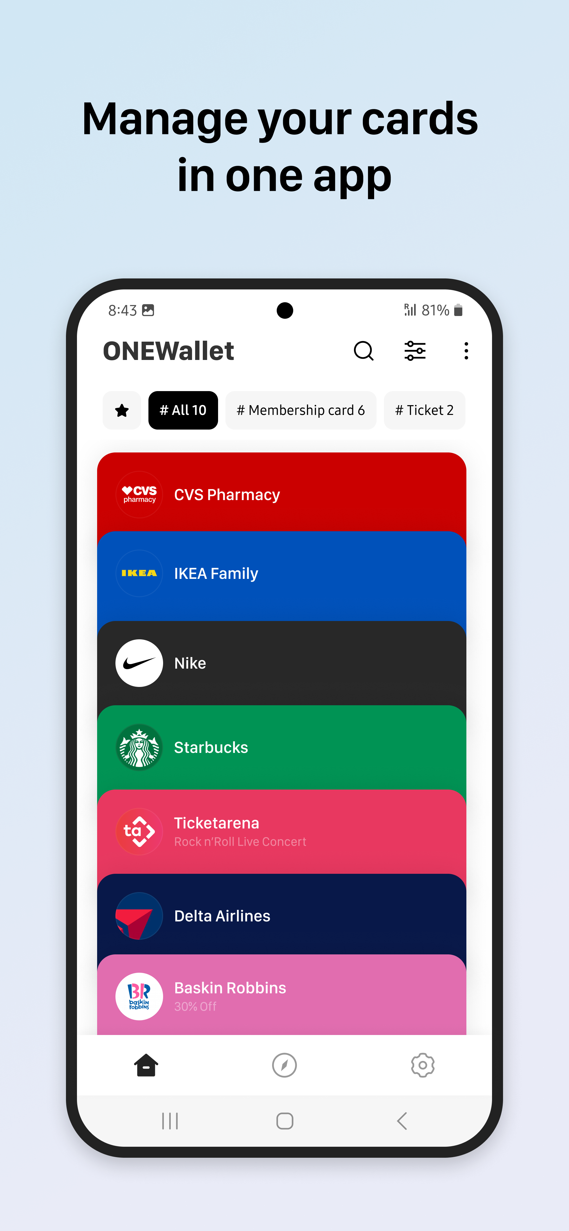 ONEWallet gallery image