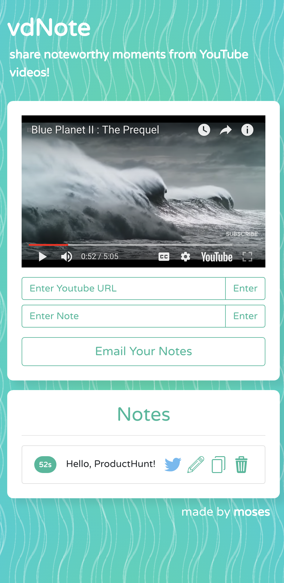vdNote gallery image